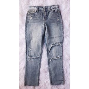 Vanilla Star High Rise Girlfriend Jeans